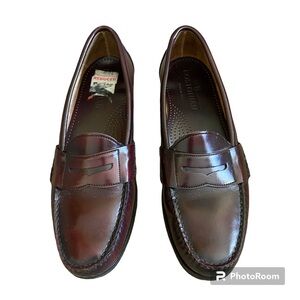 Vintage Bostonian Wine Penny Loafers - Size 9N - Made in USA - EUC